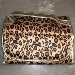 Leopard Jewelry/ Makeup Bag